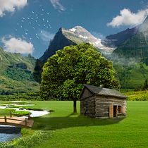 Mi Proyecto del curso: Matte Painting: creando mundos fotorrealistas. Graphic Design project by jaraca - 01.01.2017
