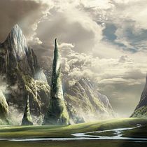 Mi Proyecto del curso: Matte Painting: creando mundos fotorrealistas. Graphic Design, and Traditional illustration project by Shandell Gutiérrez - 12.21.2016