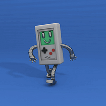 Sr. Game Boy. Een project van 3D y Animatie van Pablo Gutiérrez Ruiz - 11.01.2017