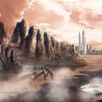 Proyecto Matte Painting: creando mundos fotorrealistas. Architecture, Design, Graphic Design, Painting, Photograph, and Post-production project by Luigi Rivadeneyra - 01.11.2017