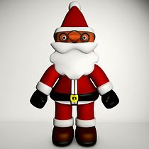 SANTA CLAUS - Mi Proyecto del curso: Diseño de personajes en Cinema 4D: del boceto a la impresión 3D. 3D project by Marc Multimèdia - 01.13.2017