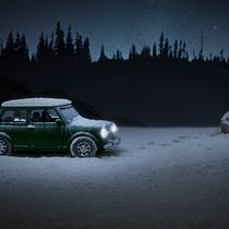 Coche en medio de la nieve. Un progetto di Fotografia di Ivan LE - 09.01.2017