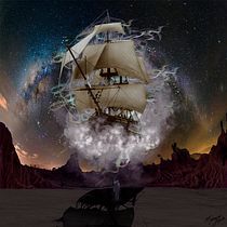 Mi Proyecto del curso: Matte Painting: creando mundos fotorrealistas sueño de hace unos meses . Traditional illustration project by Mar Guido - 01.16.2017