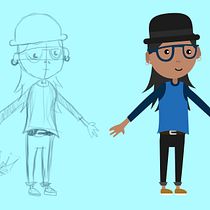 Construye un amigo: del lápiz al movimiento. Projekt z dziedziny  Animacja użytkownika Daniel Garrote - 19.01.2017