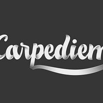 Lettering carpediem. Graphic Design, T, and pograph project by marcortegaosso - 01.20.2017