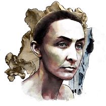 Mi Proyecto del curso: Georgia O'keeffe. Projekt z dziedziny Trad, c i jna ilustracja użytkownika Angie Vanesa Aranda Celeita - 01.02.2017