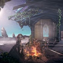 Night at Wasteland . Art Direction, Photograph, and Traditional illustration project by Mario Espinosa - 12.20.2017