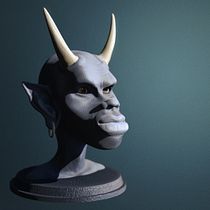 Mi Proyecto del curso: Modelado de personajes en 3D. Projekt z dziedziny 3D użytkownika Millá Villalobos - 09.02.2017