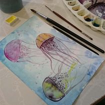 Mi Proyecto del curso: Técnicas modernas de Acuarela. Arts, Crafts, and Traditional illustration project by Inma Gallardo - 02.11.2017