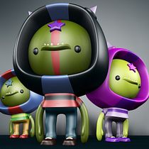 Mi Proyecto del curso: Diseño de personajes en Cinema 4D: del boceto a la impresión 3D. 3D, To, Design, and Traditional illustration project by Killos Trese - 02.13.2017