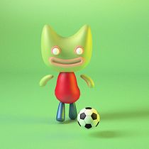 Mascota. Un progetto di 3D e Graphic design di Ferran Molina Ventura - 20.02.2017