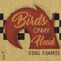 MARCA CAMISETAS "BIRDS ON MY HEAD". Un projet de Design graphique de SUSANA SANSE - 25.02.2017