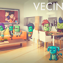 Vecinitos: Creación de un microuniverso de personajes, enfocados a una miniserie animada. Ein Projekt aus dem Bereich Animation, Design von Figuren und Traditionelle Illustration von Kevin Rafael Araujo - 26.02.2017