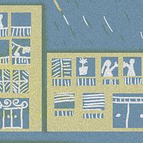 Ilustración puño y tableta | Wanderwall Oasis. Un progetto di Illustrazione tradizionale di Evangelina - 27.03.2017