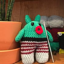 Mi Proyecto del curso "Amigurumi": creación de personajes con Ganchillo.. Street Art, Arts, Crafts, and Fine Arts project by Meury José Carrasquero Delgado - 04.01.2017