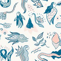 Mi Proyecto del curso: Diseño de estampados textiles. Accessor, Design, and Traditional illustration project by cristina carmona saucedo - 04.03.2017
