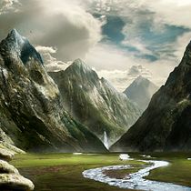 Mi Proyecto del curso: Matte Painting: creando mundos fotorrealistas. Graphic Design, Photograph, and Traditional illustration project by ruben_otero_ruiz - 06.05.2017