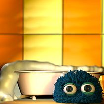 Mi primera mascota 3D, decorando mi cuarto de baño ;). Un projet de Animation de Paula Moreno Sacido - 05.04.2017