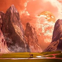 Mi Proyecto del curso: Matte Painting: creando mundos fotorrealistas, por fin terminado. Espero le guste a Carles Marsal. Photograph project by Santiago Gomez Roca - 11.05.2017