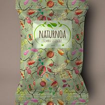 Mi Proyecto del curso: Motivos para repetir. Packaging para Naturnoa (siembra sostenible). Un projet de Illustration traditionnelle de Ana Cerezo - 09.04.2017