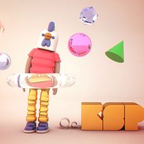 Mi Proyecto del curso: Diseño de personajes en Cinema 4D: del boceto a la impresión 3D. Een project van 3D van Pablo Ballester - 11.04.2017