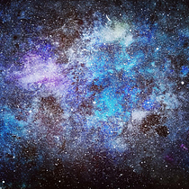 Galaxia final. Artes plásticas projeto de Santiago Pelaez - 12.04.2017
