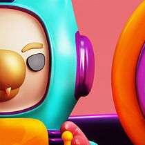 Robo Cat!!!. Een project van 3D,  Art direction y Ontwerp van personages van Jovahn Fortis - 18.04.2017