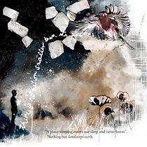 "Landswept", I had a dream.. Ilustração tradicional projeto de Susana Muns - 20.04.2017