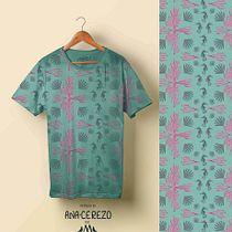 Mi Proyecto del curso: Diseño de estampados textiles. Traditional illustration project by Ana Cerezo - 04.30.2017