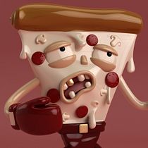 Mi Proyecto del curso: Diseño de personajes en Cinema 4D: del boceto a la impresión 3D. Een project van 3D, Ontwerp van personages y Traditionele illustratie van Nick Duque - 14.05.2017
