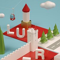 Dirección de Arte con Cinema 4D - Berna y Lucerna: ciudades suizas.. 3D project by Laia Vives Muñoz - 05.15.2017