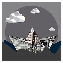 Mi Proyecto del curso: La mer en gris, una serie de tres imágenes. Design project by Lucia Olvera - 06.19.2017