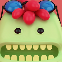 Mi Proyecto del curso: Diseño de personajes en Cinema 4D: del boceto a la impresión 3D. Een project van 3D van Andres David Cataño - 31.05.2017