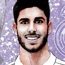 Marco ASENSIO: Retrato ilustrado con Photoshop. Ilustração tradicional projeto de Pablo Pérez - 06.06.2017