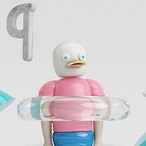 Mi Proyecto del curso: Diseño de personajes en Cinema 4D: del boceto a la impresión 3D. Een project van 3D y Karakteranimatie van José Luis Garcia Rivera - 10.06.2017