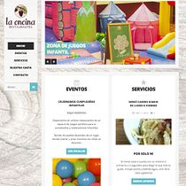 WordPress para La Encina Restaurantes. Projekt z dziedziny Projektowanie graficzne i Web design użytkownika Aloha Gran Torcal - 11.06.2017