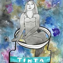 Tomada por la tinta. Traditional illustration project by claudia pose - 06.11.2017