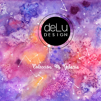 Mi Proyecto del curso: Técnicas modernas de Acuarela Mi Galaxia. Traditional illustration project by Lucia AJ - 10.19.2017
