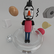 El loco mundo de J. Een project van 3D, Animatie, Karakteranimatie, Ontwerp van personages y Traditionele illustratie van Jose Luis Oportot - 12.06.2017