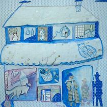 Libro Nieve. Maxence Fermine . Traditional illustration project by Salome Ballestero - 02.06.2018