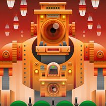 Ilustración | Goodbye Amerika!. Design, Traditional illustration, Vector Illustration, Creativit, and Art Direction project by Luis Daniel Pérez Molina - 06.27.2017