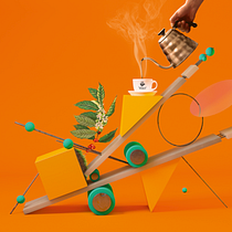 Totem | C4D&PS. Un projet de 3D, Collage, Direction artistique , et Retouche photographique de Alejo Kolinski - 10.07.2017