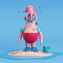 Mr Antonio. Een project van 3D,  Ontwerp y Ontwerp van personages van alicamo - 13.09.2017