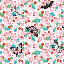 Cherries and Butterflies . Un projet de Design , Design d'intérieur, Design graphique et Illustration traditionnelle de Aida Puig - 12.07.2017