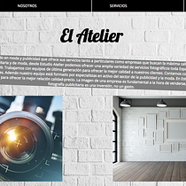 Estudio Atelier - Mi Proyecto del curso: Técnicas de Desarrollo Web con HTML5 y CSS3 Ein Projekt aus dem Bereich Webentwicklung von amandagijon - 17.07.2017