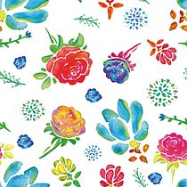 Mi Proyecto del curso: Bright Spring. Un projet de Design , Création de motifs , et Design graphique de sara - 14.09.2017