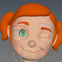 Mi Proyecto del curso: Rigging: articulación facial de un personaje 3D Ein Projekt aus dem Bereich 3D, Animation und Animation von Figuren von Verónica Morera Carballo - 25.07.2017