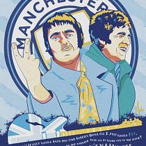 Oasis: Live forever. Traditional illustration, and Vector Illustration project by Ana Barderas Santarén - 10.03.2016