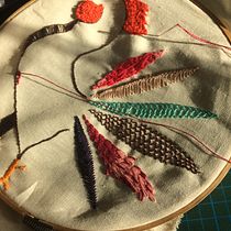 Mi Proyecto del curso: Técnicas de bordado: ilustrando con hilo y aguja. Arts, and Crafts project by Marisol Ormanns - 11.15.2017
