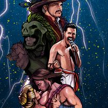 HIGHLANDER: EL INMORTAL... del dibujo a lápiz a la ilustración digital. Projekt z dziedziny Komiks, Trad, c i jna ilustracja użytkownika Luis Fernando Maestre Zambrano - 13.08.2017